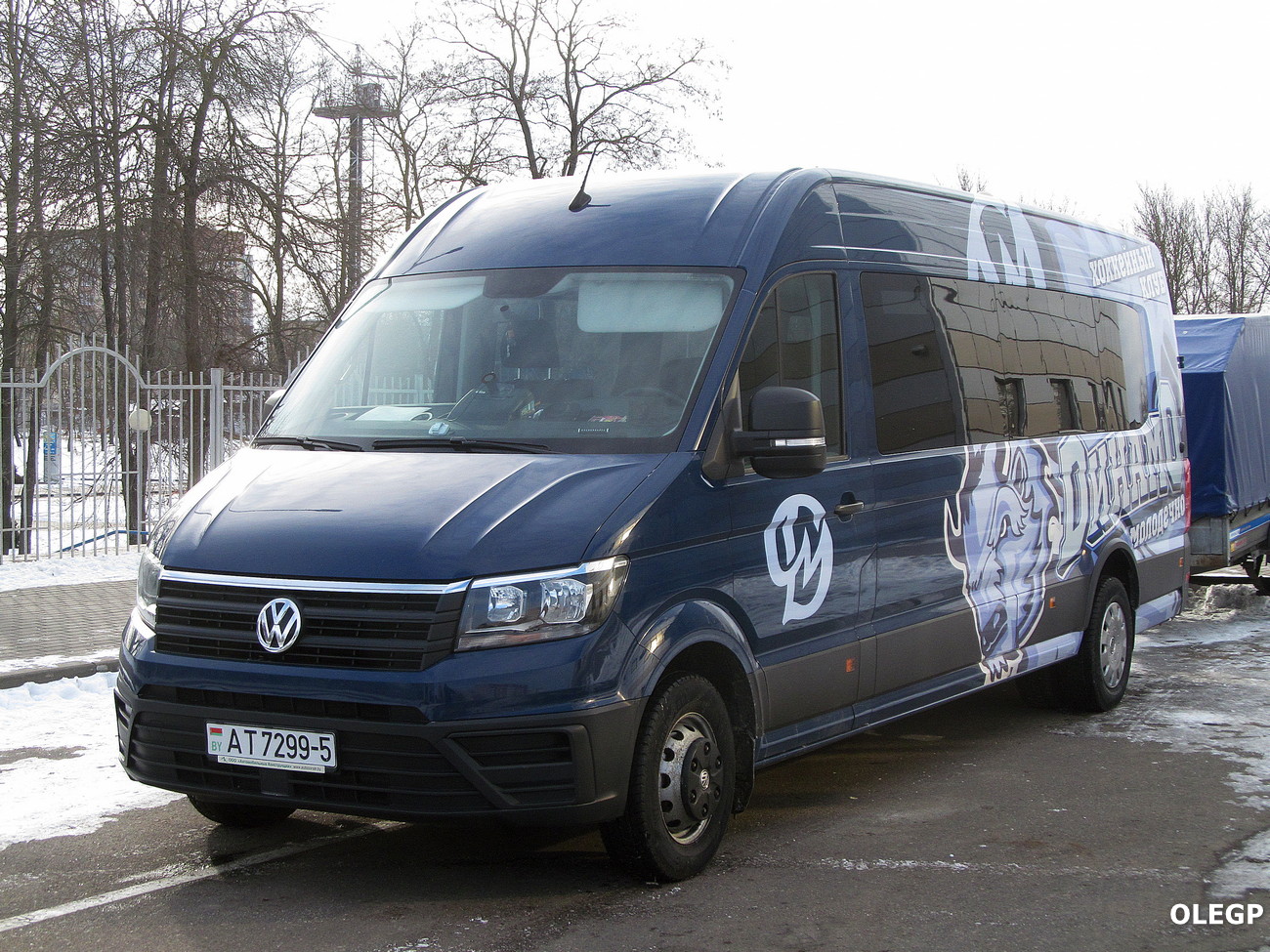 Минская область, Volkswagen Crafter II № АТ 7299-5 Минская область, Volkswagen Crafter II № АТ 7299-5