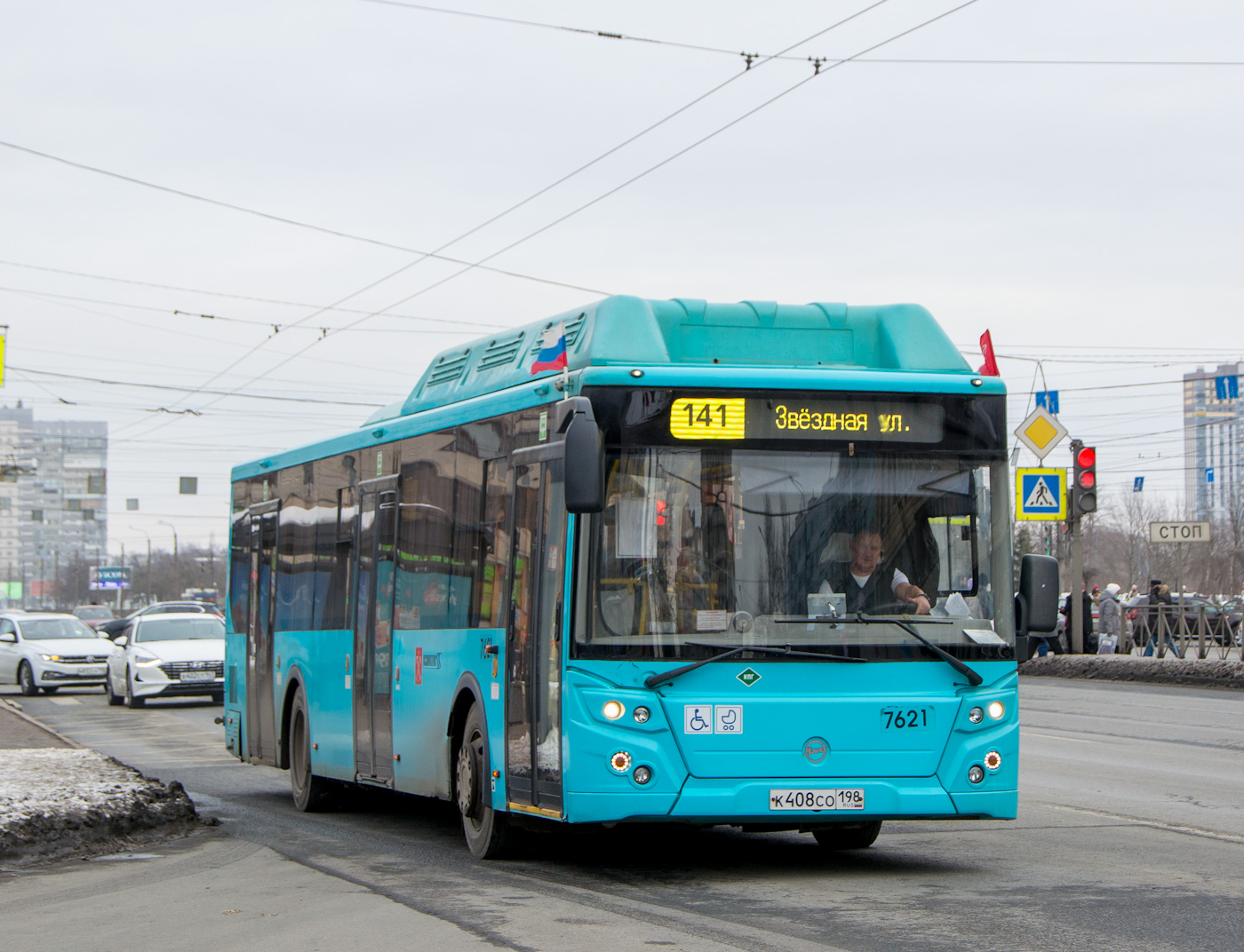 Санкт-Петербург, ЛиАЗ-5292.67 (CNG) № 7621