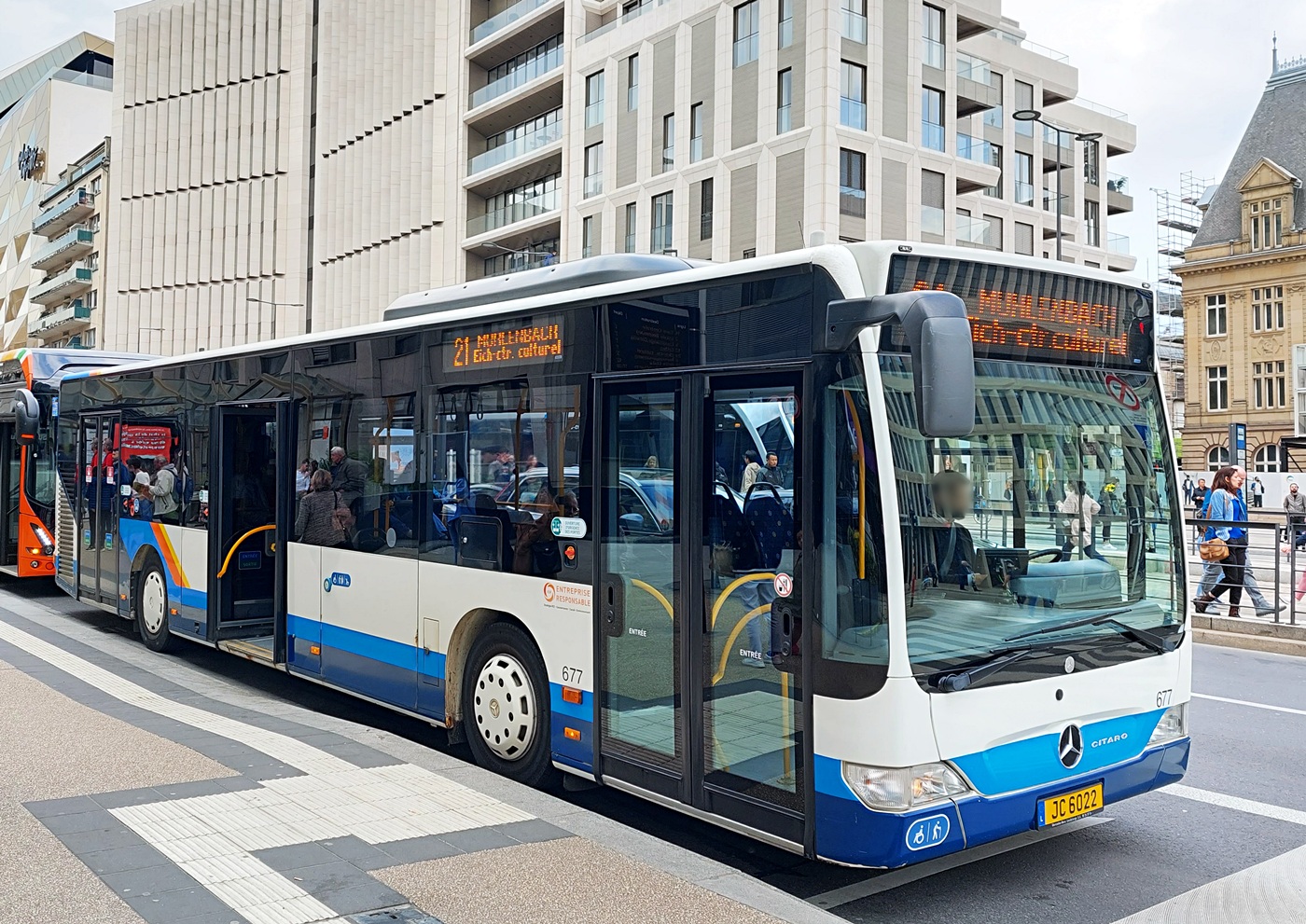 Люксембург, Mercedes-Benz O530 Citaro facelift № 677
