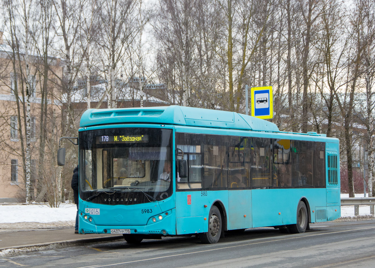 Санкт-Петербург, Volgabus-5270.G2 (CNG) № 5983