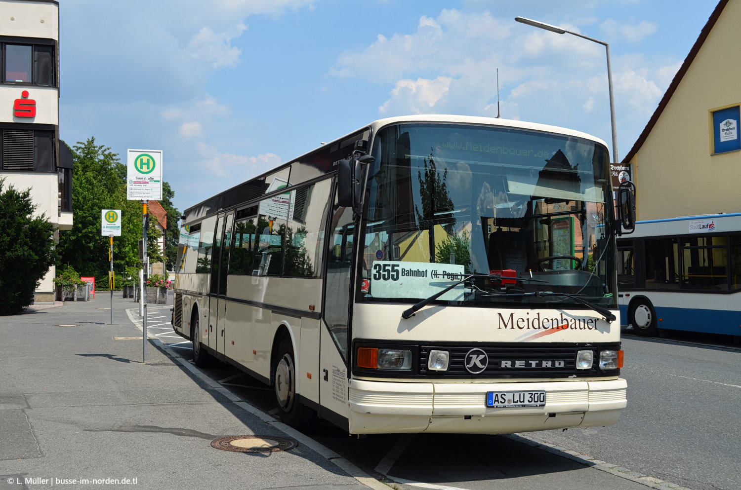 Бавария, Setra S215NR № AS-LU 300