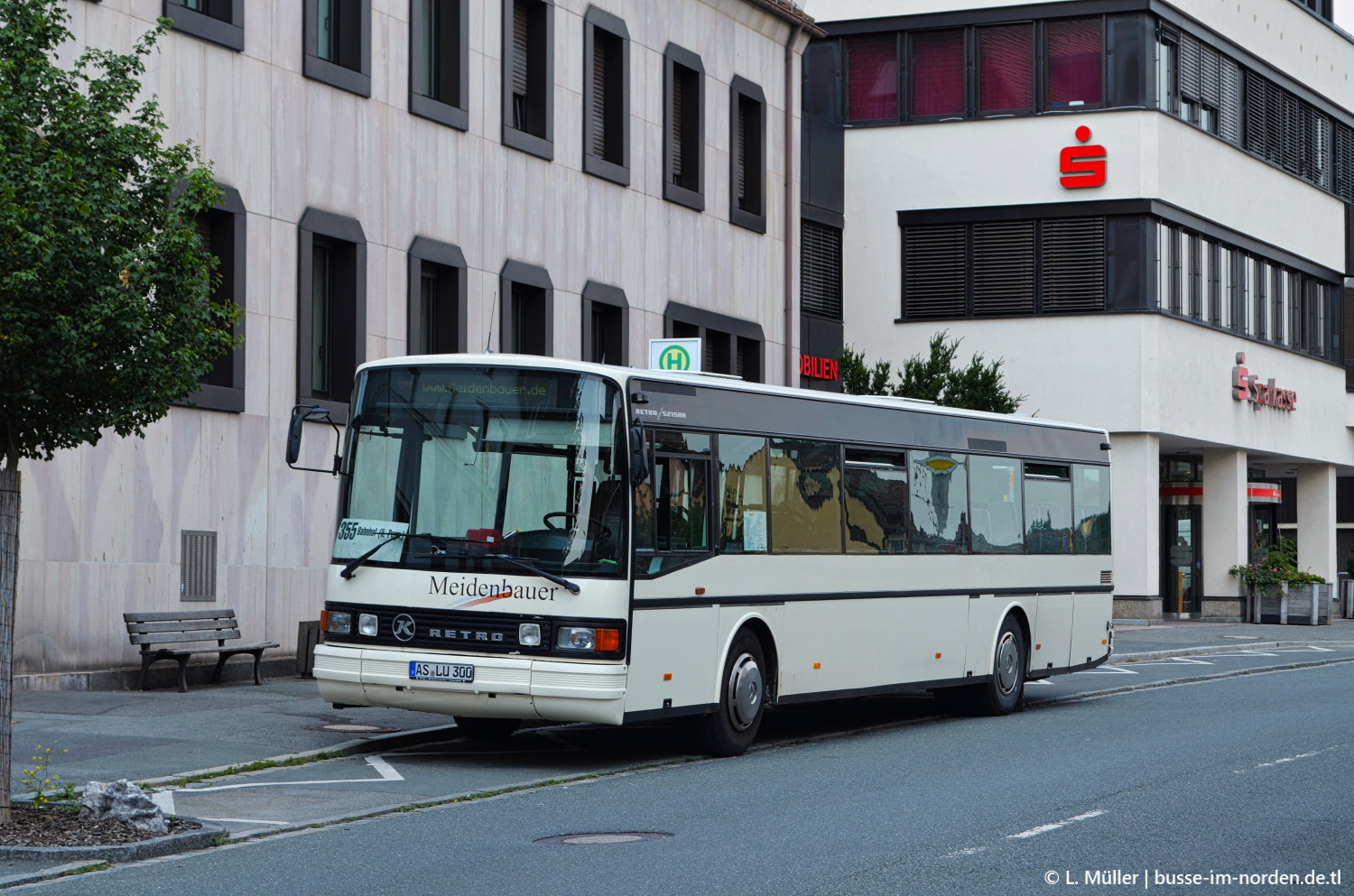 Бавария, Setra S215NR № AS-LU 300