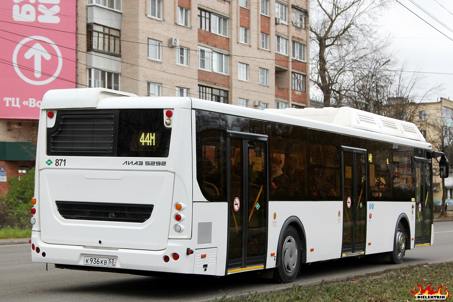 Новгородская область, ЛиАЗ-5292.67 (CNG) № 871