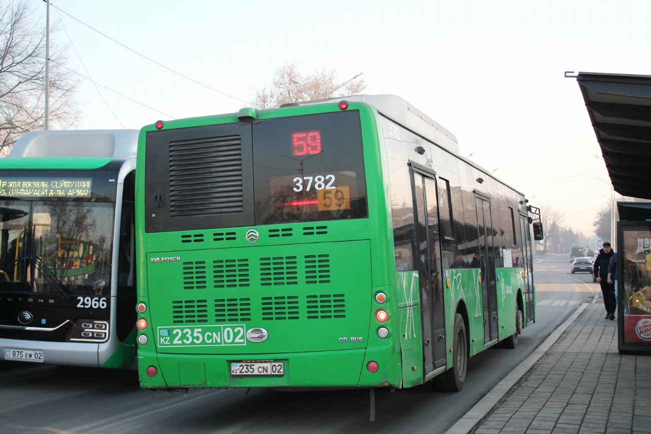 Алматы, Golden Dragon XML6125CN (Hyundai Trans Auto) № 3782