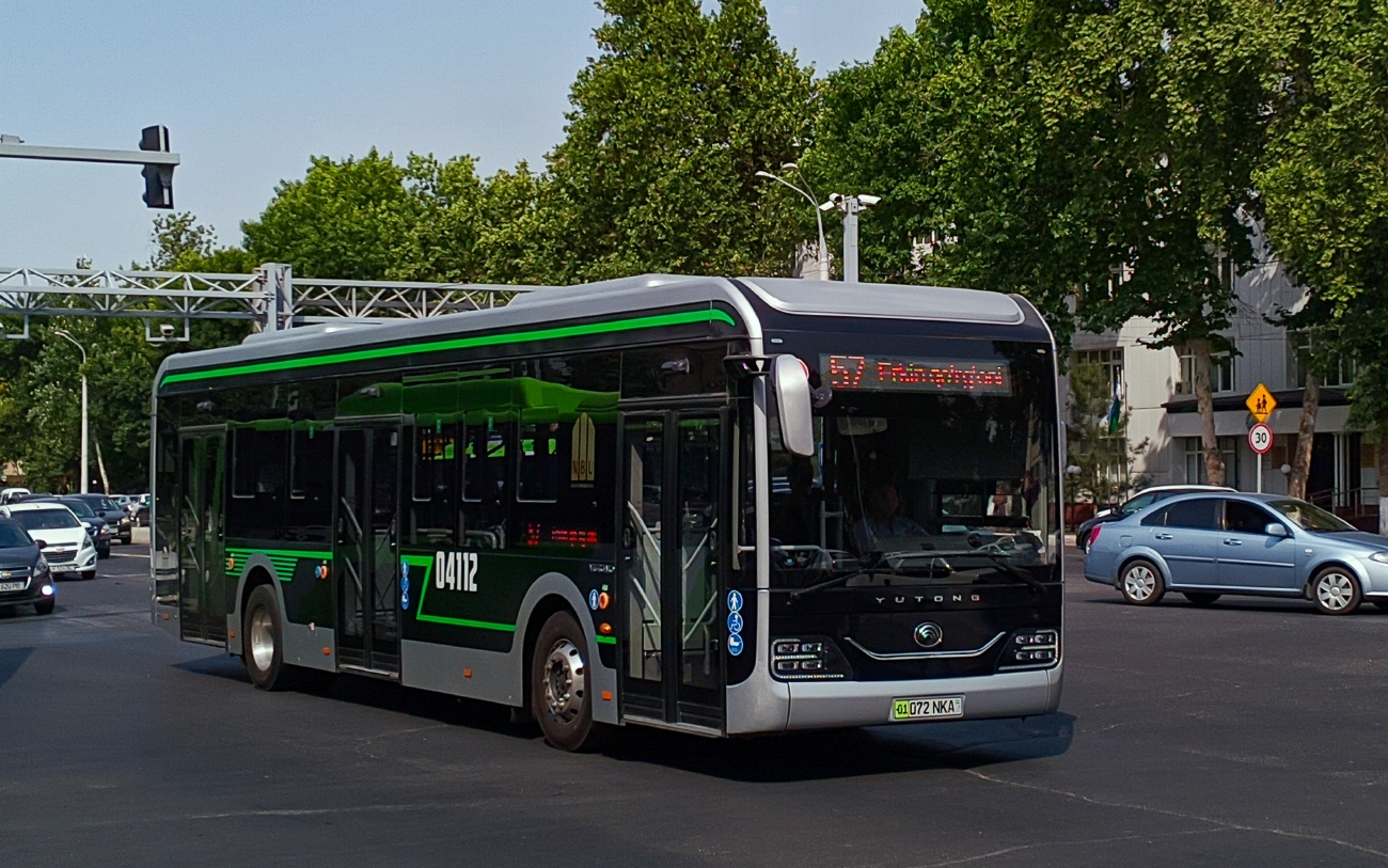 Узбекистан, Yutong ZK6126BEVG № 04112