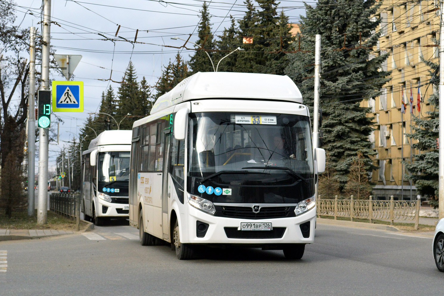 Ставропольский край, ПАЗ-320415-14 "Vector Next" № 112