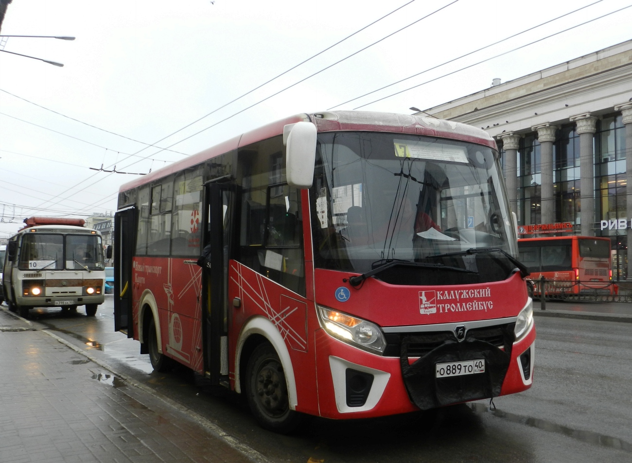 Калужская область, ПАЗ-320435-04 "Vector Next" № О 889 ТО 40