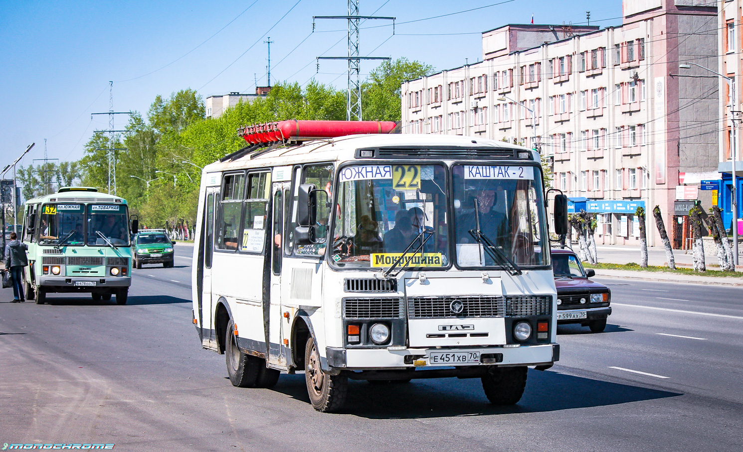 Томская область, ПАЗ-32054 № Е 451 ХВ 70