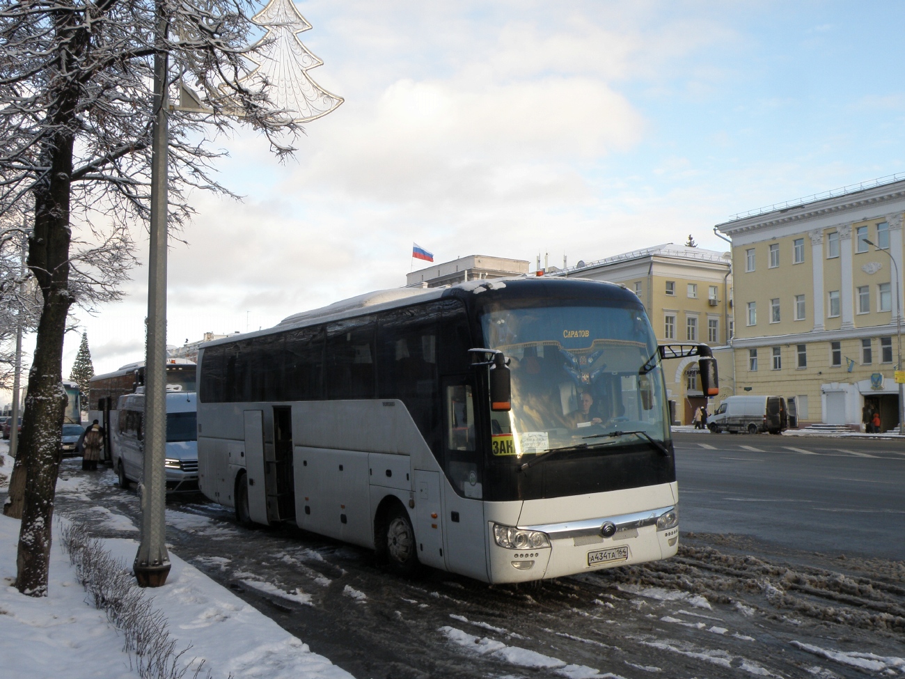 Саратовская область, Yutong ZK6122H9 № А 434 ТА 164