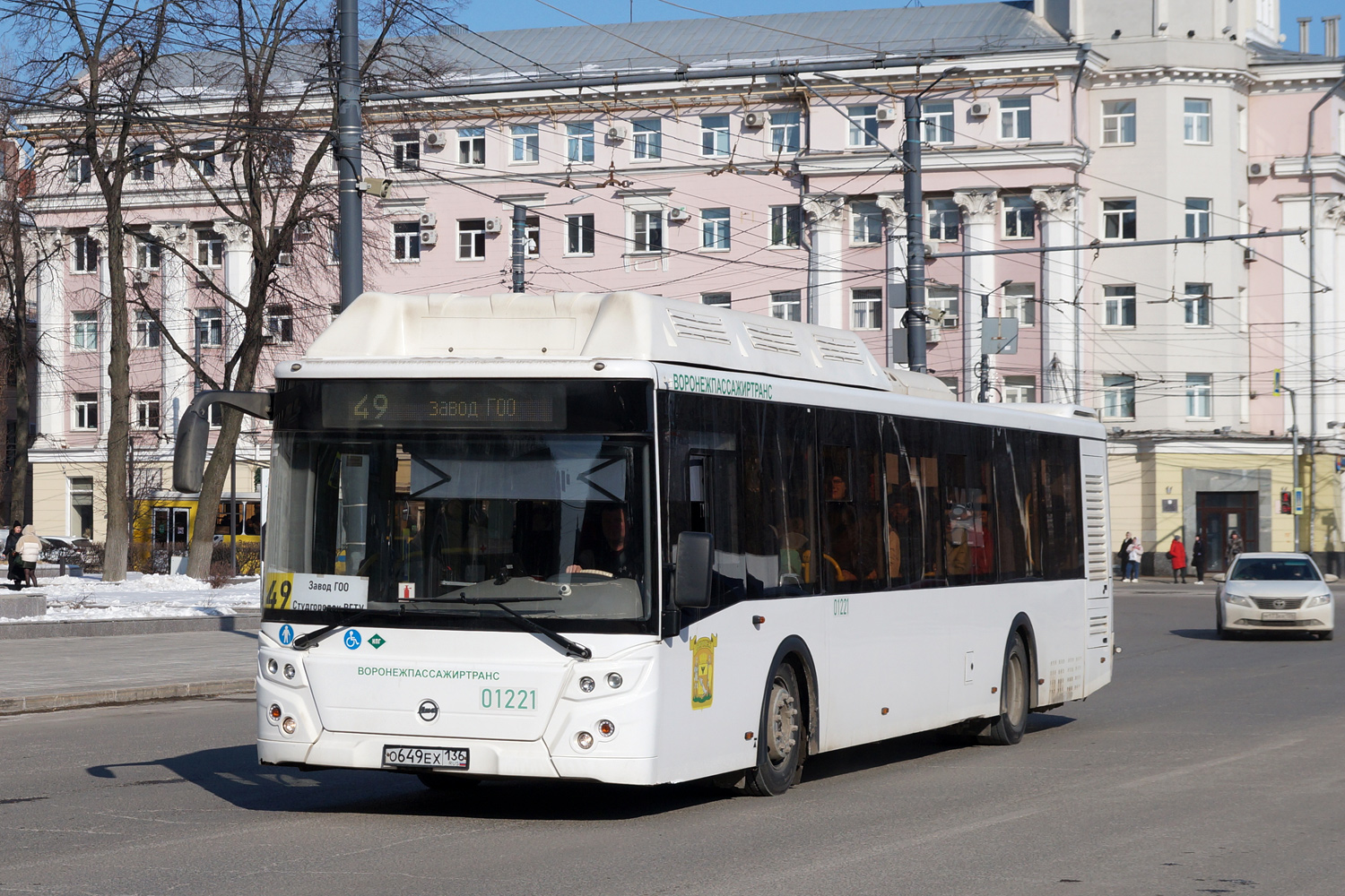 Воронежская область, ЛиАЗ-5292.67 (CNG) № 01221