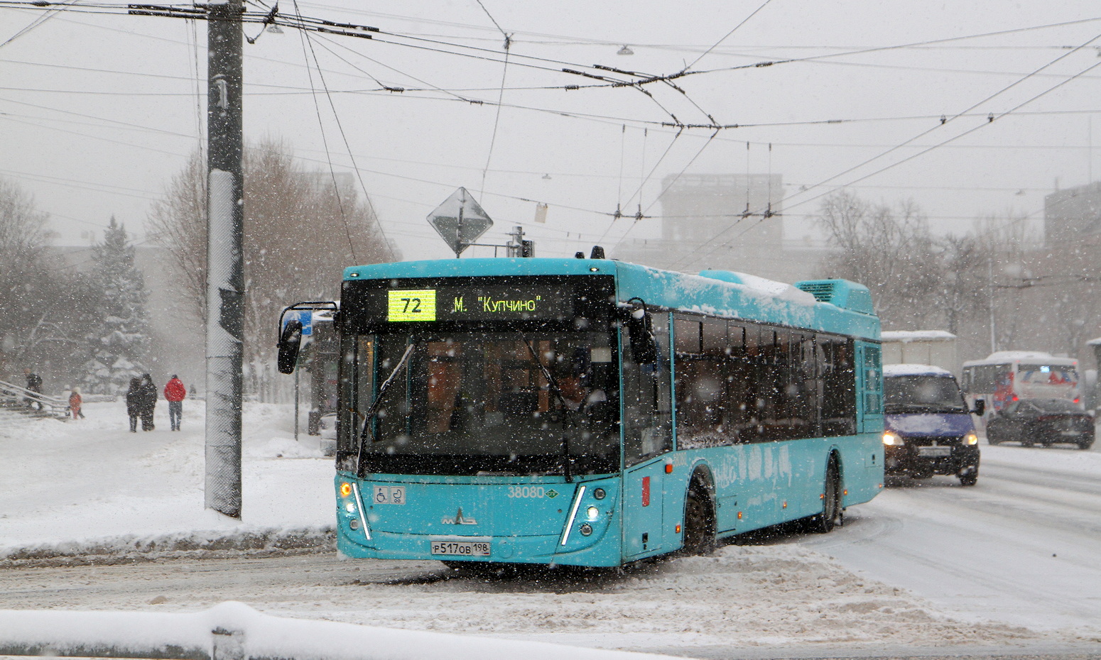 Санкт-Петербург, МАЗ-203.945 № 38080