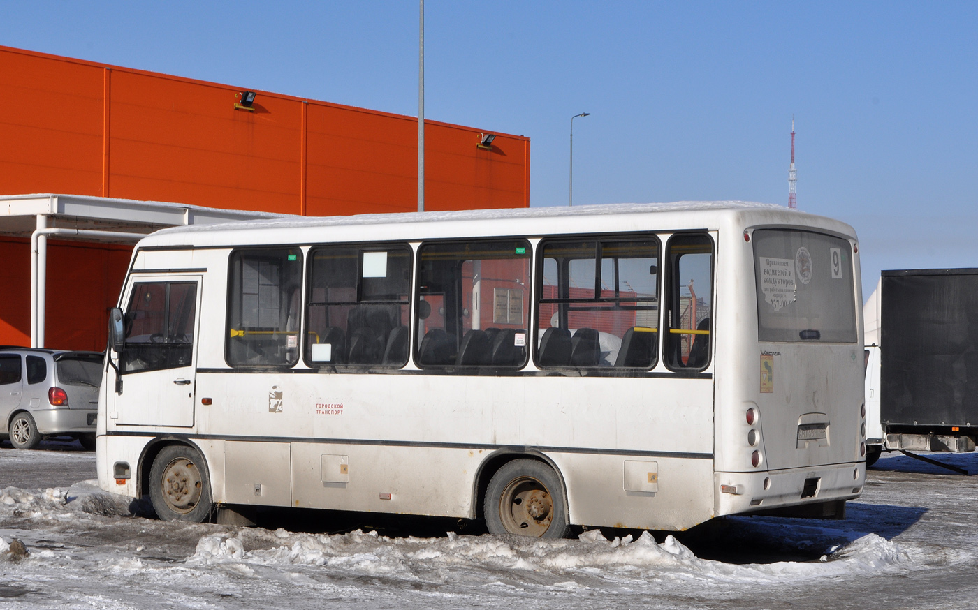 Омская область, ПАЗ-320302-22 "Вектор" № А 473 ВН 155 Омская область, ПАЗ-320302-22 "Вектор" № А 473 ВН 155
