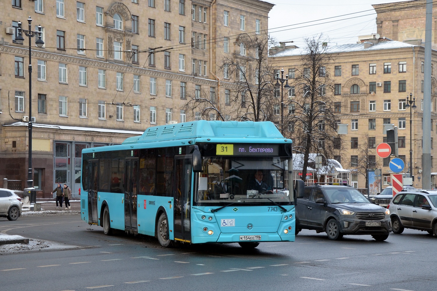 Санкт-Петербург, ЛиАЗ-5292.67 (CNG) № 7743