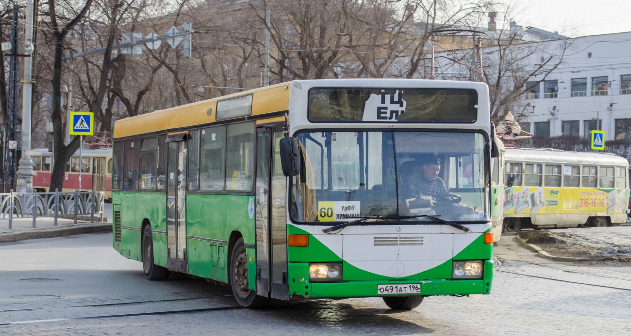 Свердловская область, Mercedes-Benz O405N № О 491 АТ 196