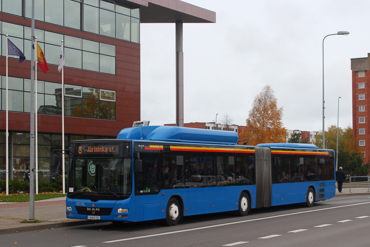 Литва, MAN A23 Lion's City G NG313 CNG № 102