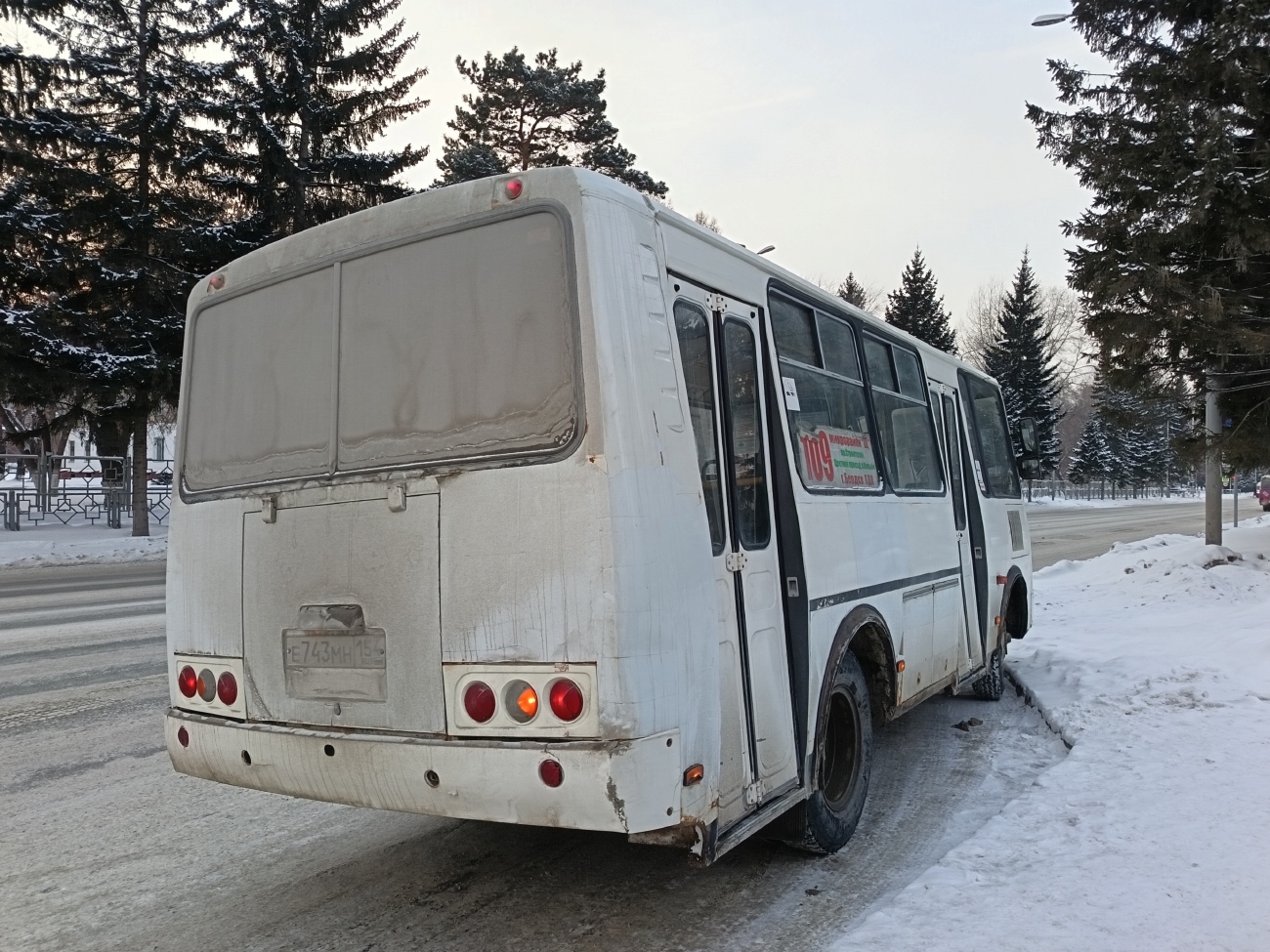 Новосибирская область, ПАЗ-32054 № Е 743 МН 154