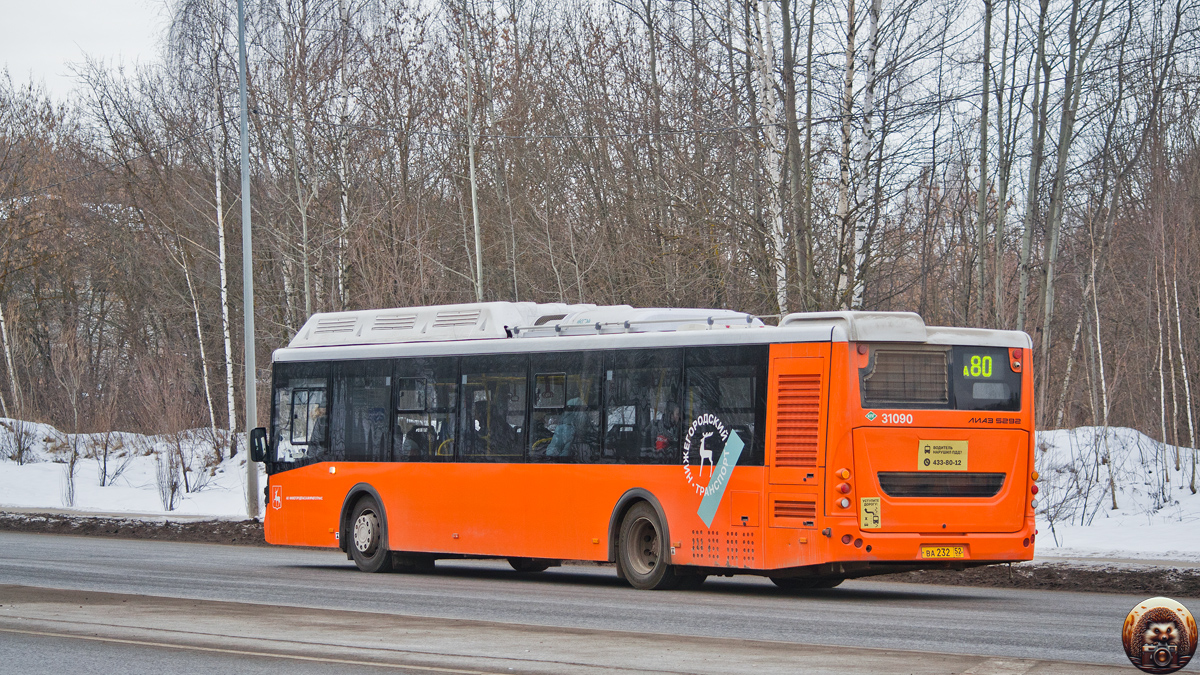 Nizhegorodskaya region, LiAZ-5292.67 (CNG) č. 31090