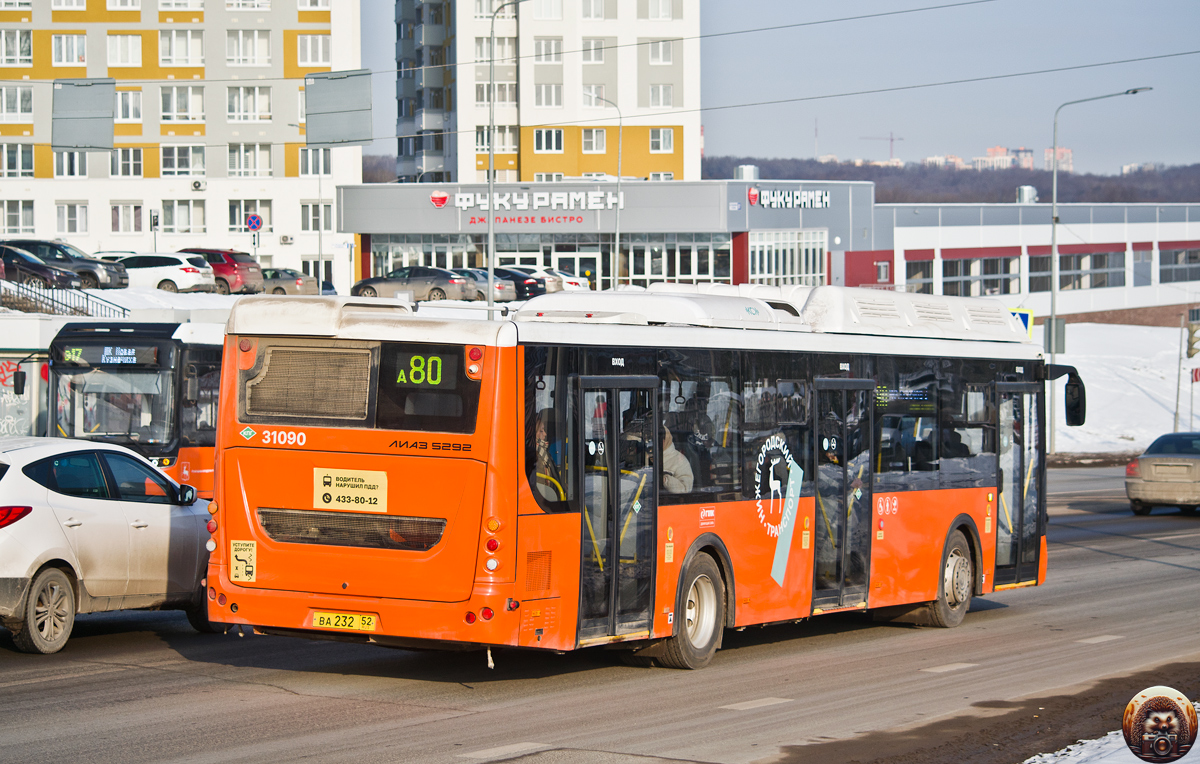 Nizhegorodskaya region, LiAZ-5292.67 (CNG) č. 31090