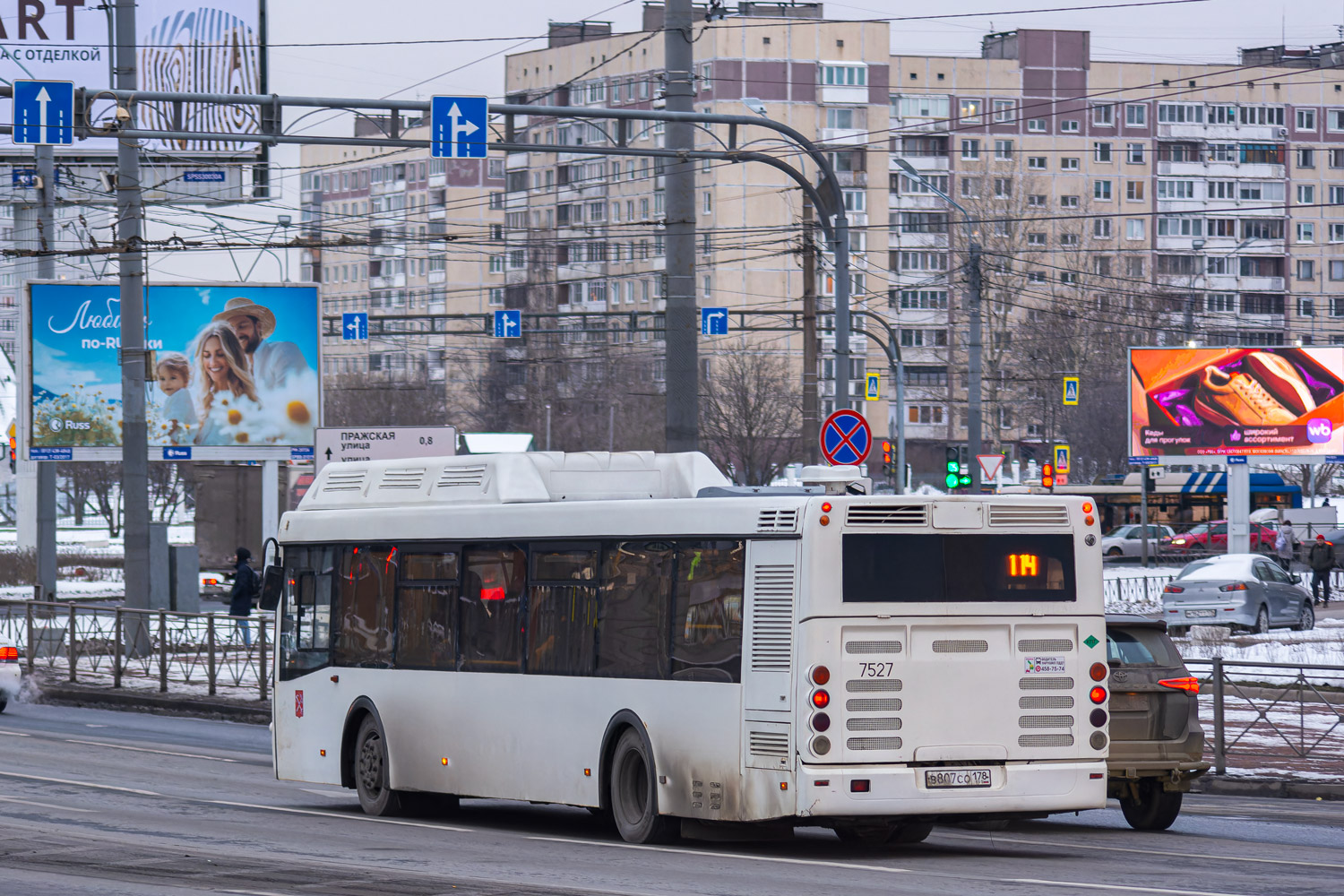 Санкт-Петербург, ЛиАЗ-5292.71 № 7527