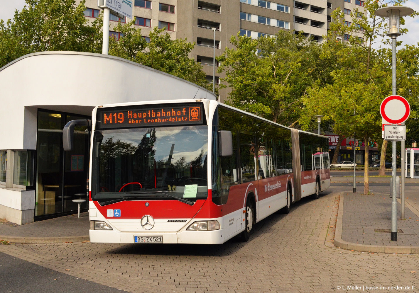 Нижняя Саксония, Mercedes-Benz O530G Citaro G № 0521