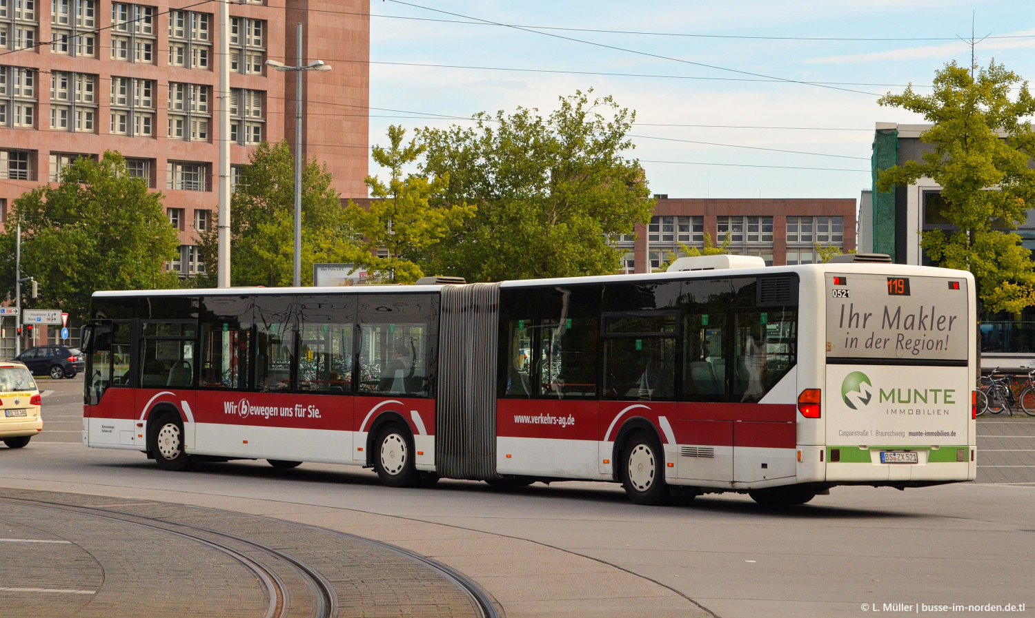 Нижняя Саксония, Mercedes-Benz O530G Citaro G № 0521