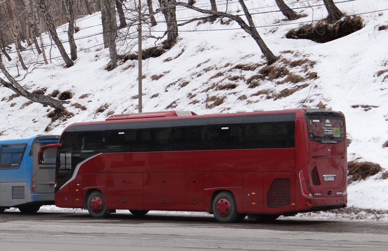 Камчатский край, Yutong C12PRO (ZK6128H) № Е 687 АТ 41