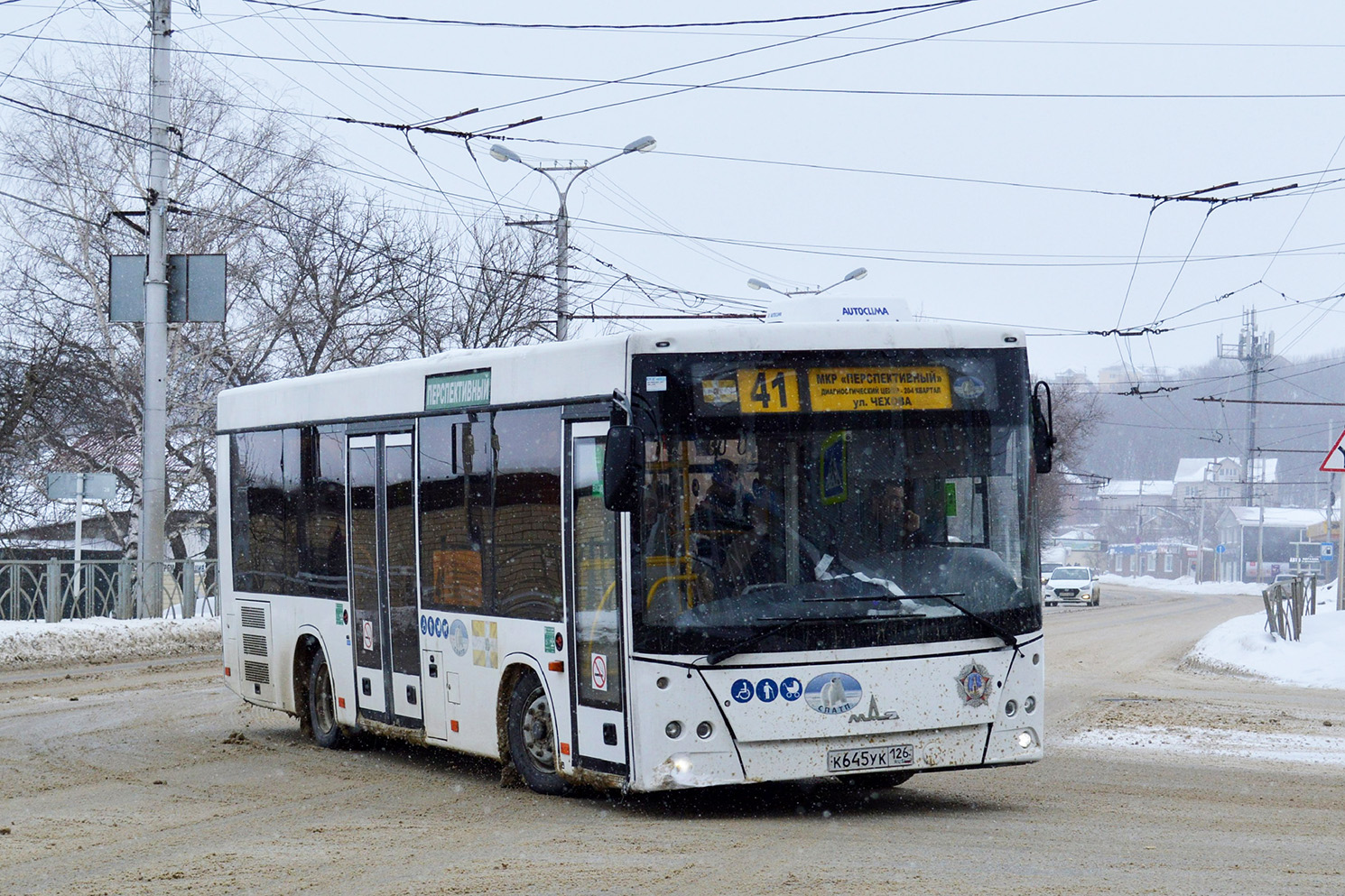 Ставропольский край, МАЗ-206.086 № К 645 УК 126