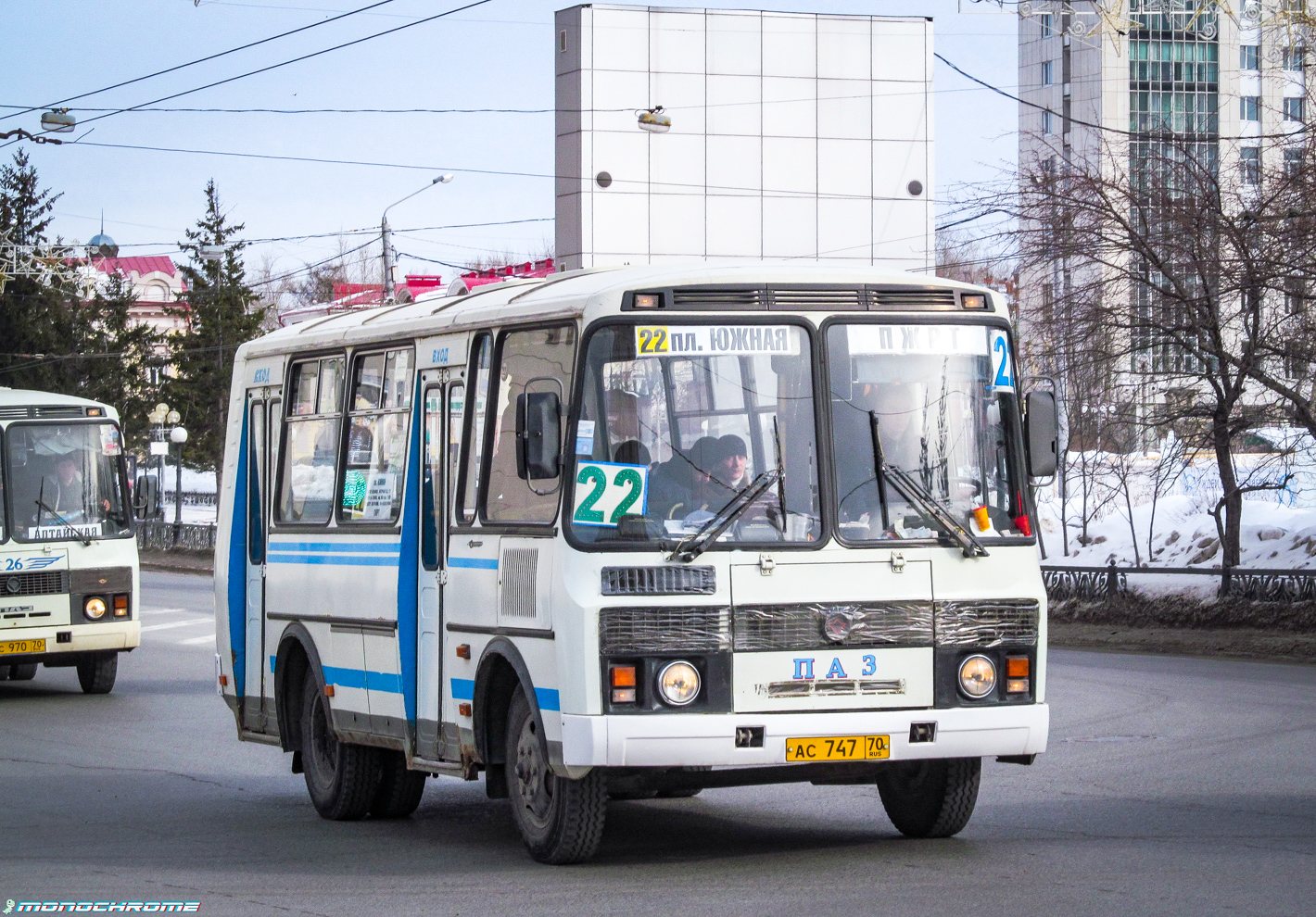 Томская область, ПАЗ-32054 № АС 747 70