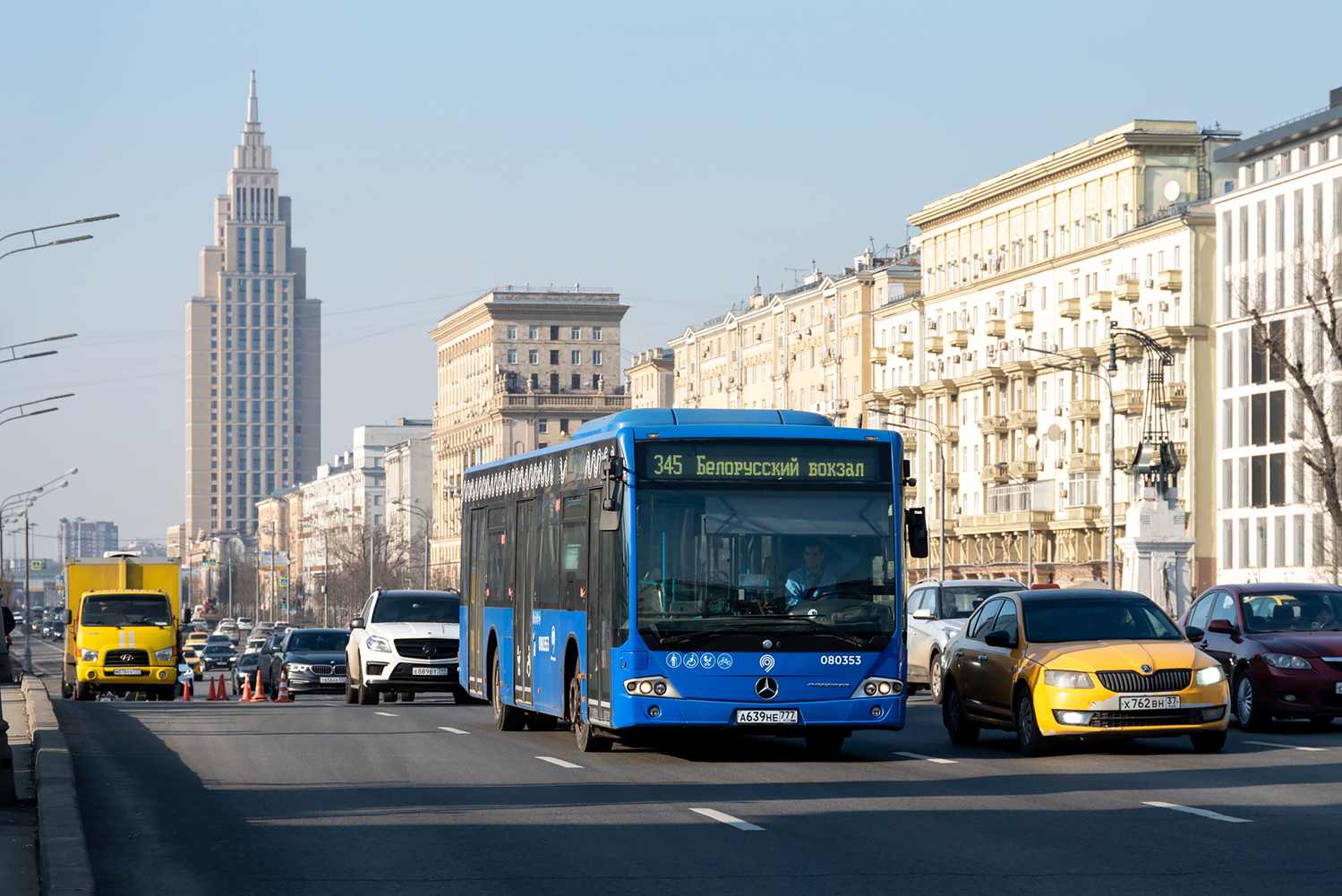 Москва, Mercedes-Benz Conecto II № 080353