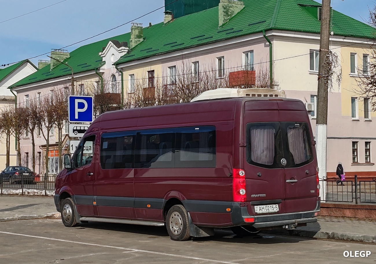 Минская область, Volkswagen Crafter № АН 0215-5 Минская область, Volkswagen Crafter № АН 0215-5