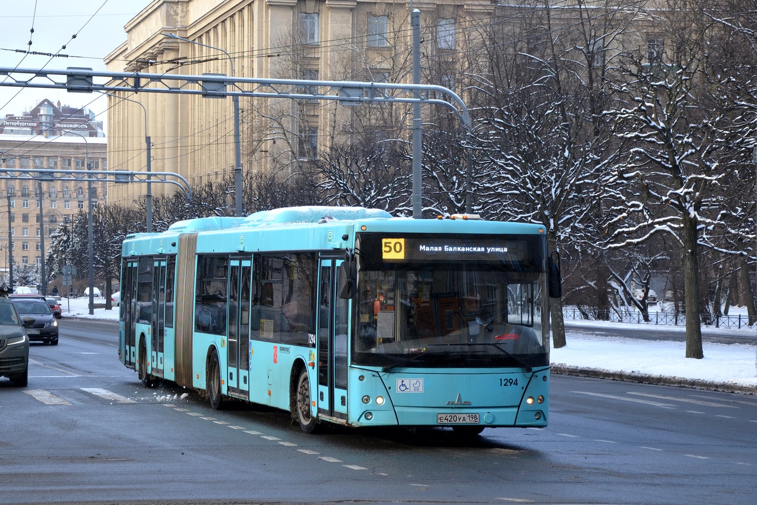 Санкт-Петербург, МАЗ-216.066 № 1294 Санкт-Петербург, МАЗ-216.066 № 1294