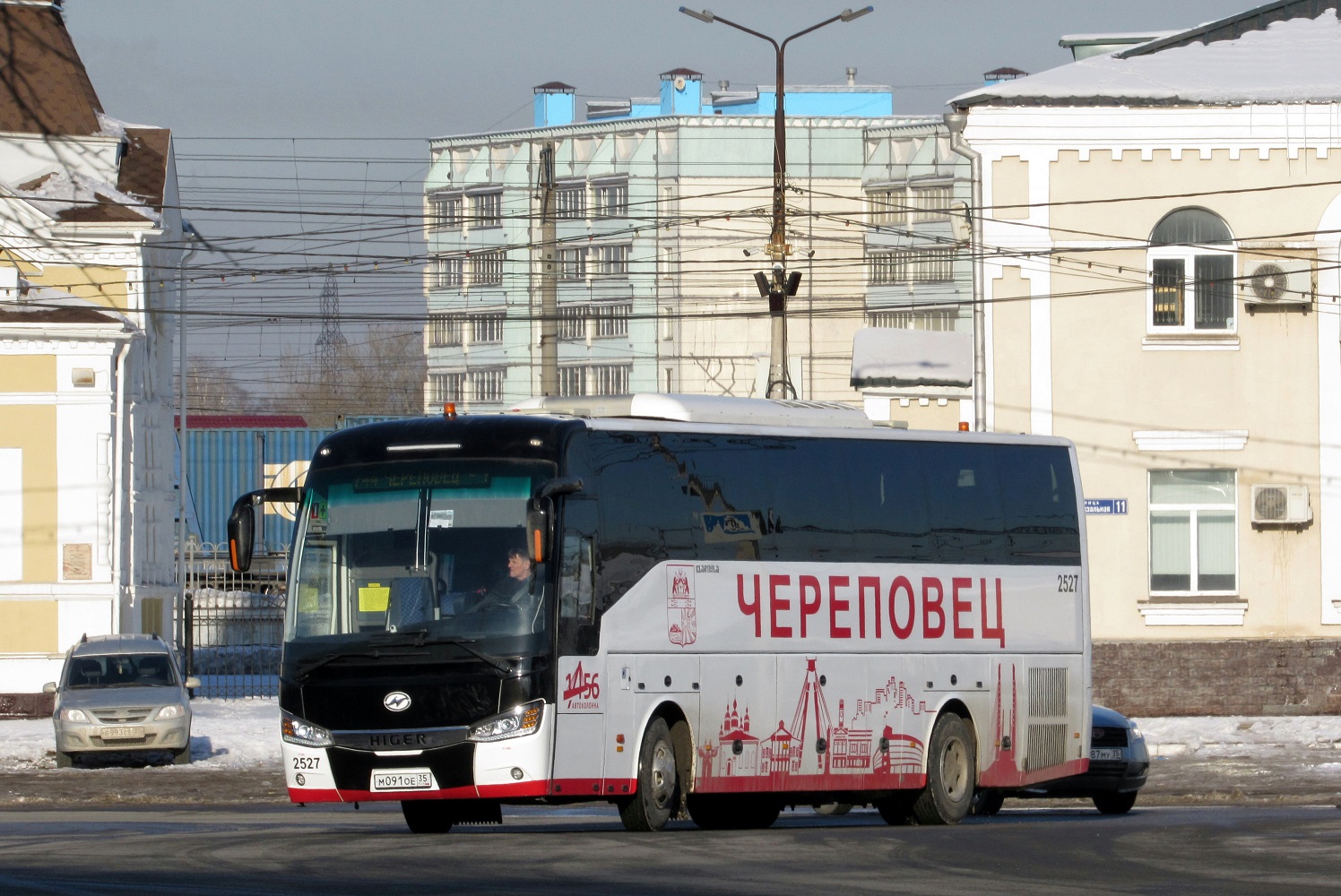 Вологодская область, Higer KLQ6128LQ № 2527