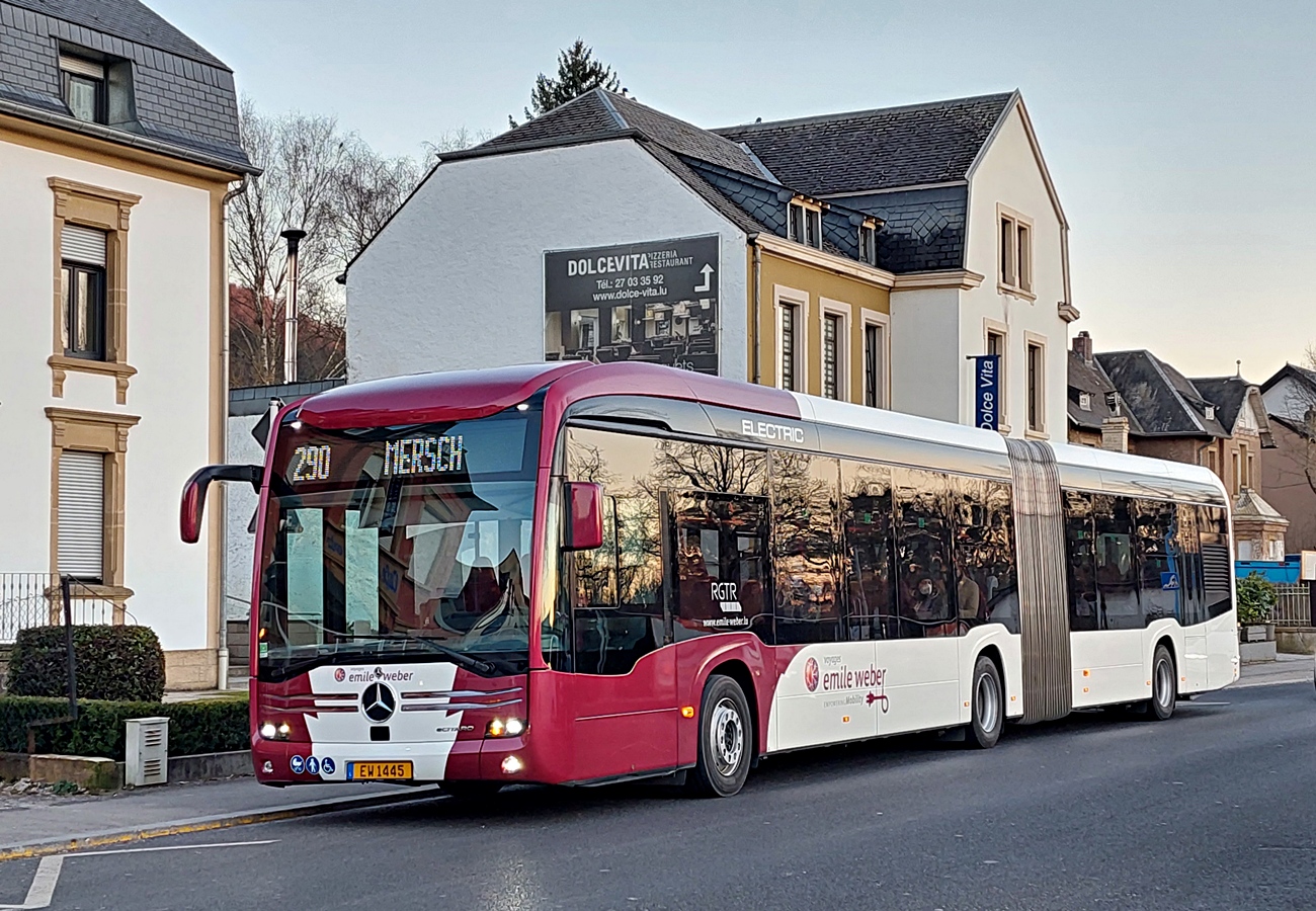 Люксембург, Mercedes-Benz eCitaro G № EW 1445