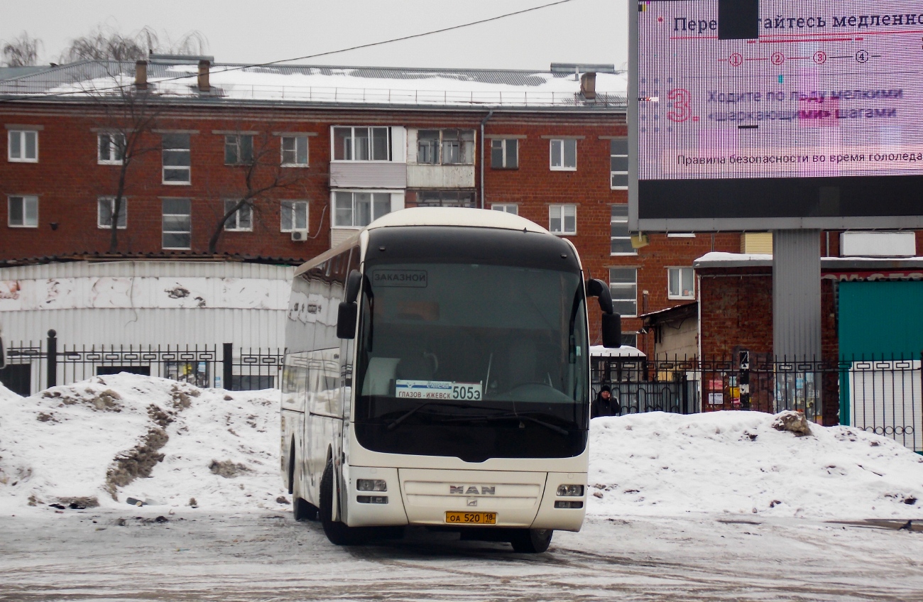 Удмуртия, MAN R07 Lion's Coach RHC444 № ОА 520 18