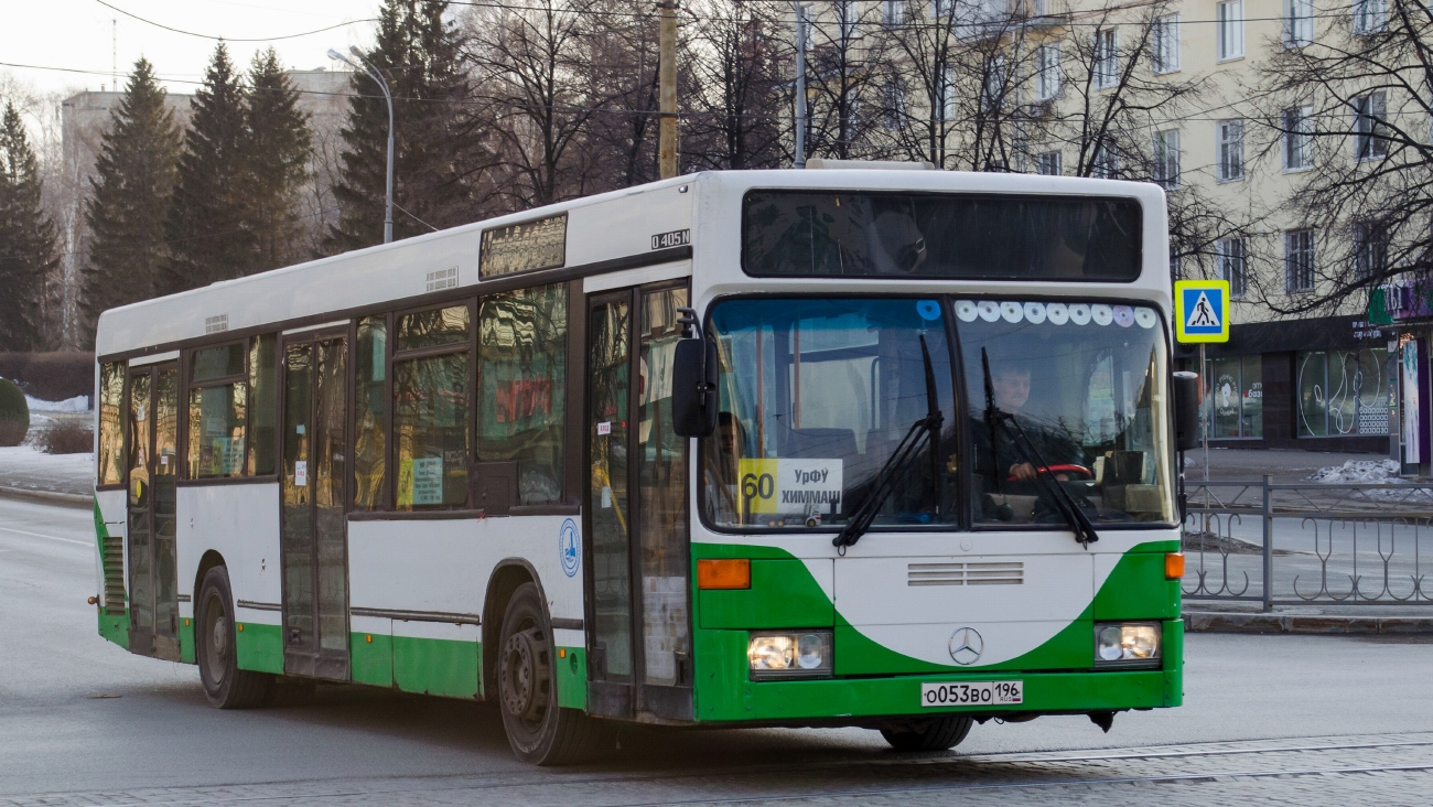 Свердловская область, Mercedes-Benz O405N2 № О 053 ВО 196