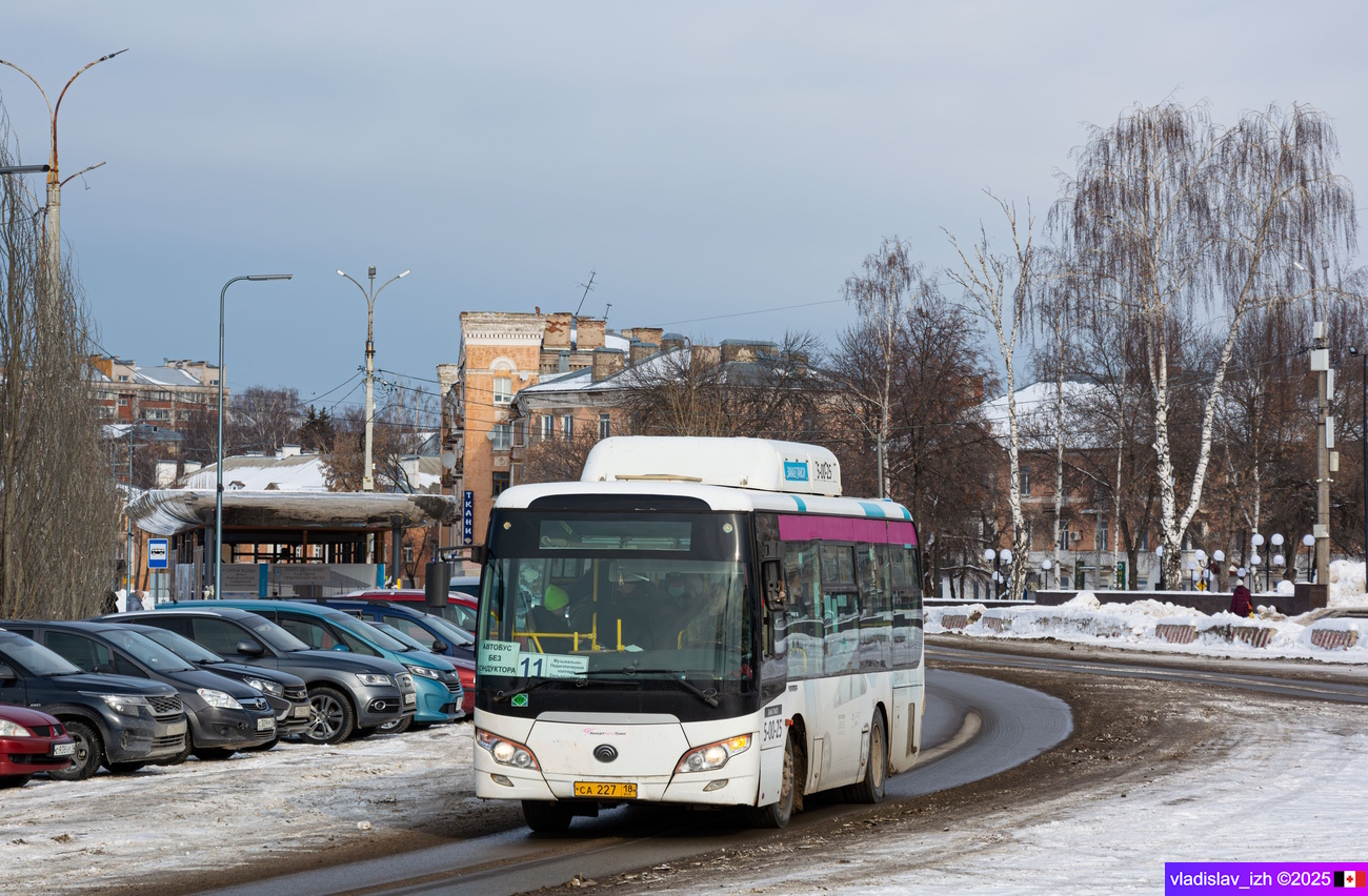 Удмуртия, Yutong ZK6852HG № СА 227 18