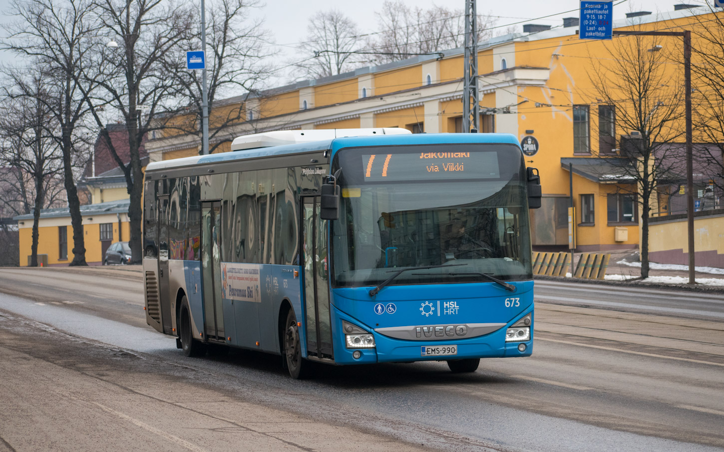 Финляндия, IVECO Crossway LE CITY 13M № 673