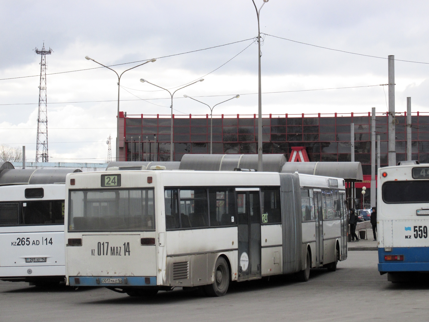 Павлодарская область, Mercedes-Benz O405G № 017 MAZ 14