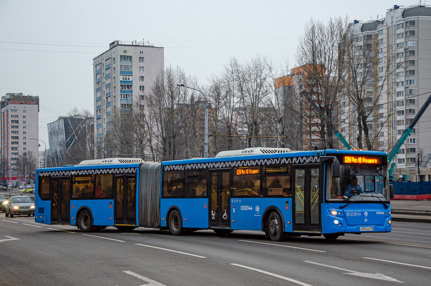 Москва, ЛиАЗ-6213.65 № 030144