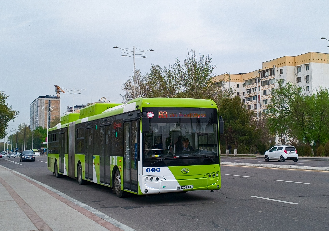 Узбекистан, King Long XMQ6180G № 01208