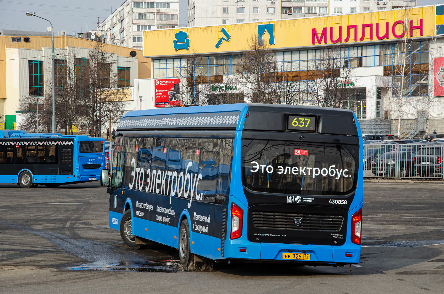Москва, ЛиАЗ-6274 № 430858
