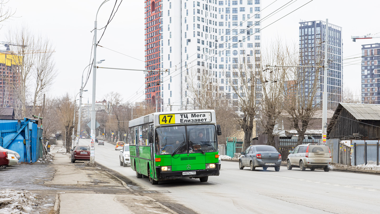 Свердловская область, Mercedes-Benz O405 № М 907 ВС 159