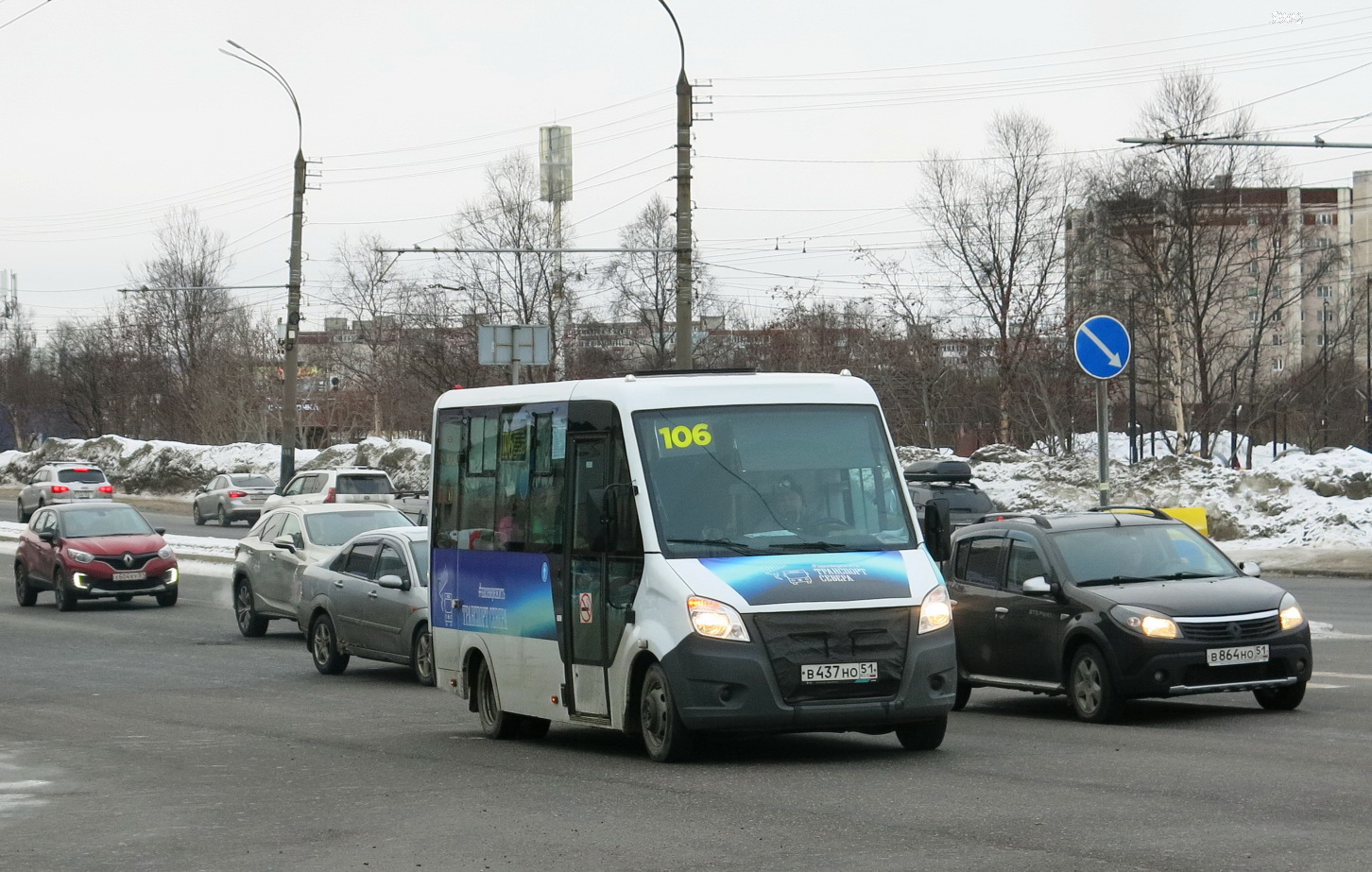 Murmansk region, GAZ-A64R42 Next č. В 437 НО 51