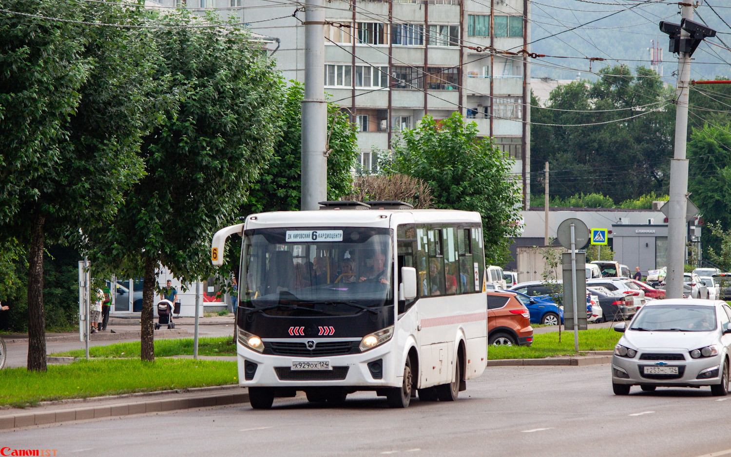 Красноярский край, ПАЗ-320405-04 "Vector Next" № Х 929 ОХ 124