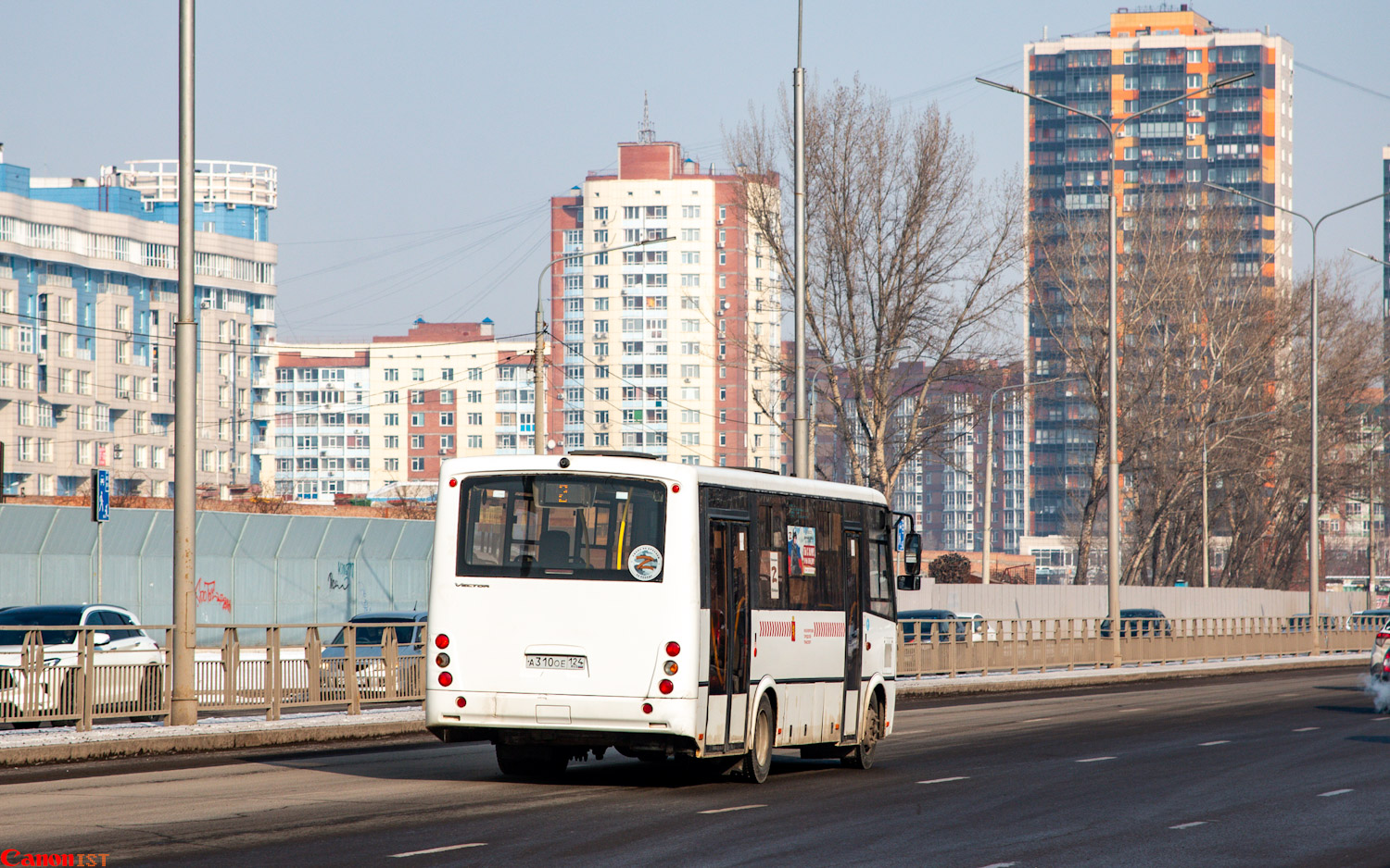 Красноярский край, ПАЗ-320414-04 "Вектор" (1-2) № А 310 ОЕ 124