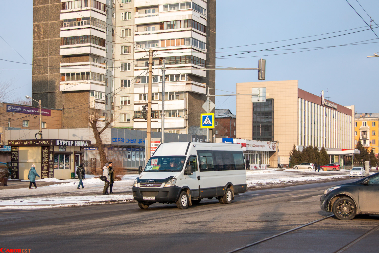 Красноярский край, Нижегородец-2227UR (IVECO Daily) № В 651 КА 124