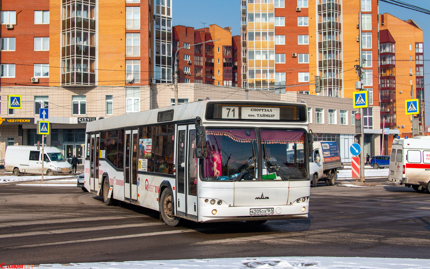 Красноярский край, МАЗ-103.465 № А 205 ОХ 161