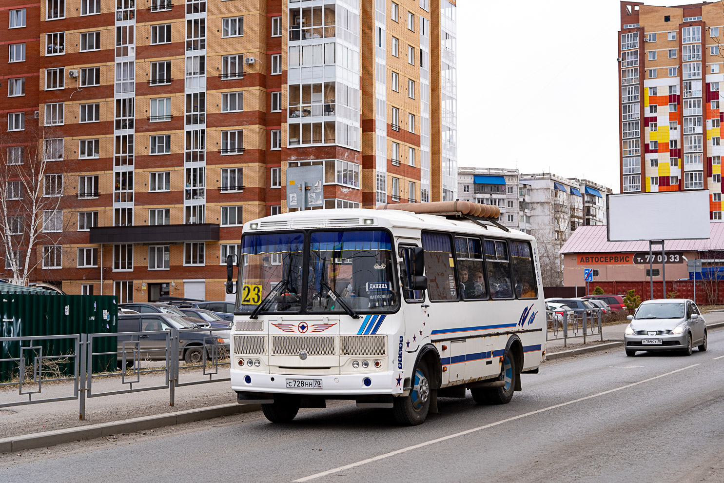 Томская область, ПАЗ-32054 № С 728 НН 70