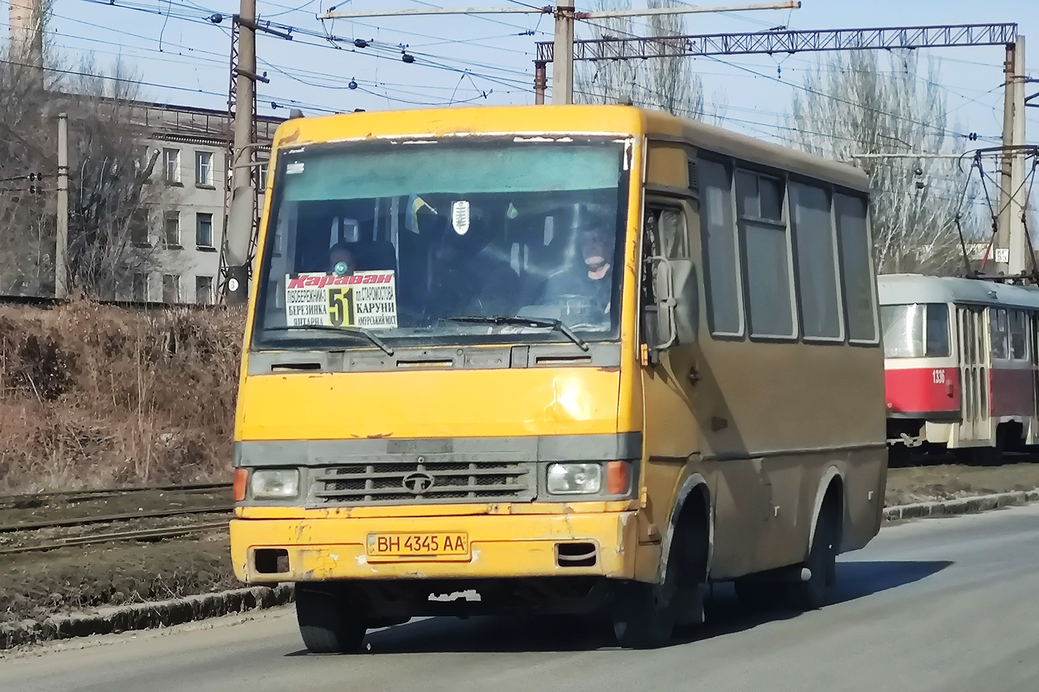 Днепропетровская область, БАЗ-А079.14 "Подснежник" № BH 4345 AA