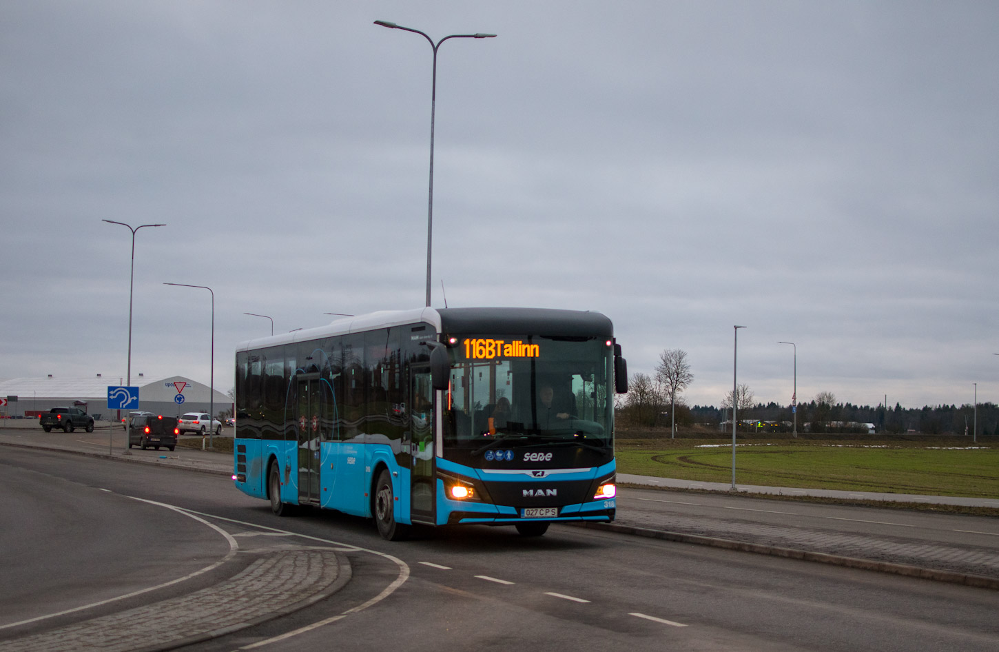 Эстония, MAN 42C Lion's Intercity LE 12 LEÜ280 № 318